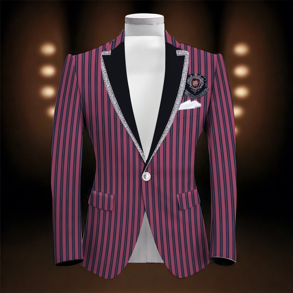 TomsloverBarocco elegant noble print suit jacket
