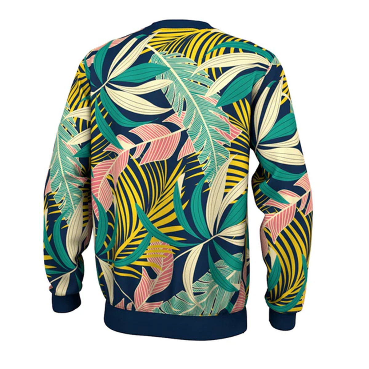 Print Sweatshirt Round Neck Pullover Men