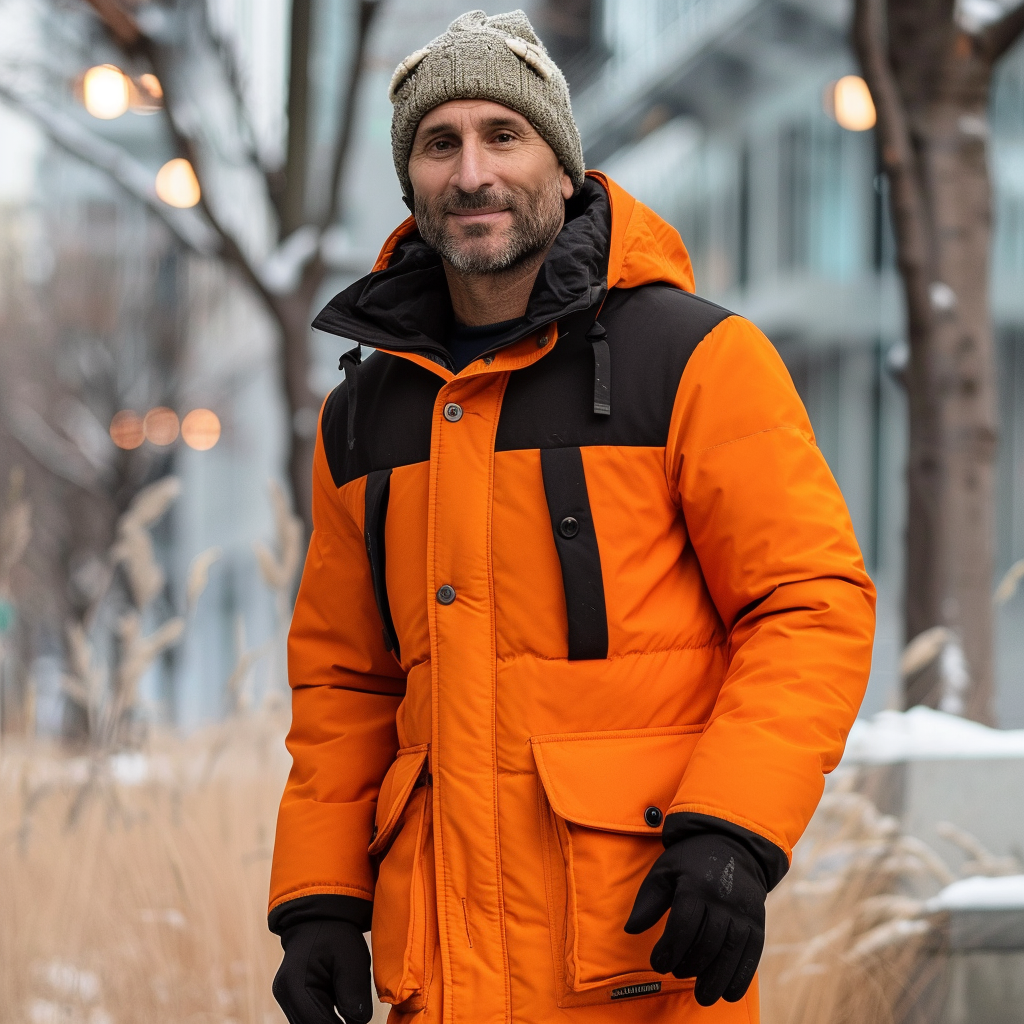 Windproof waterproof Parka jackets Parker coat