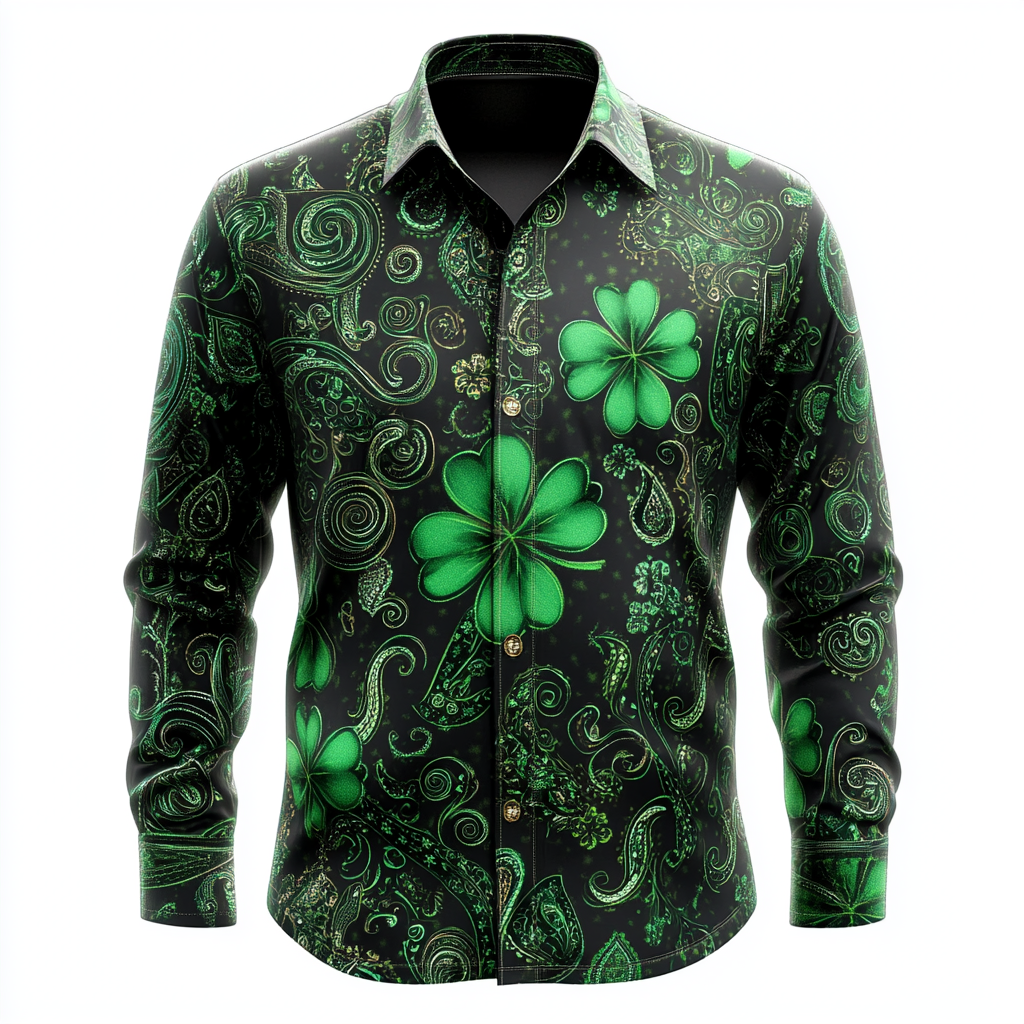 St. Patrick's Day Printed Shirt