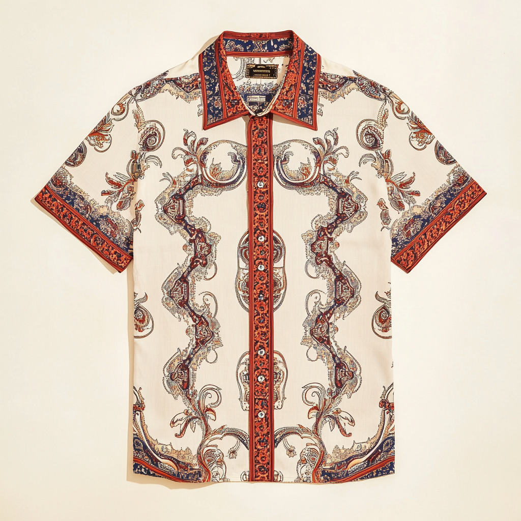 Cotton Casual Resort Hawaiian Shirt