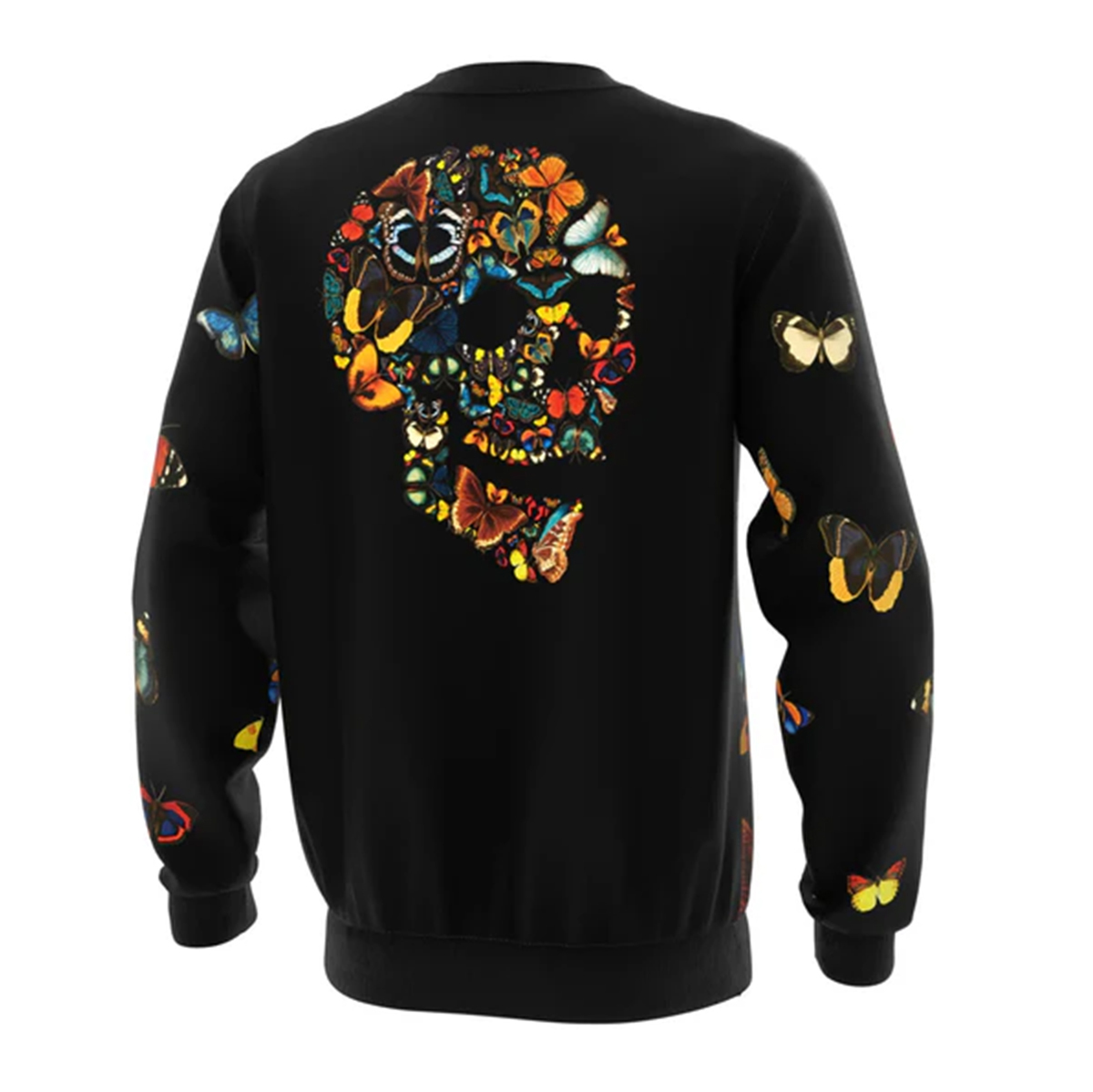 Print Sweatshirt Round Neck Pullover Men