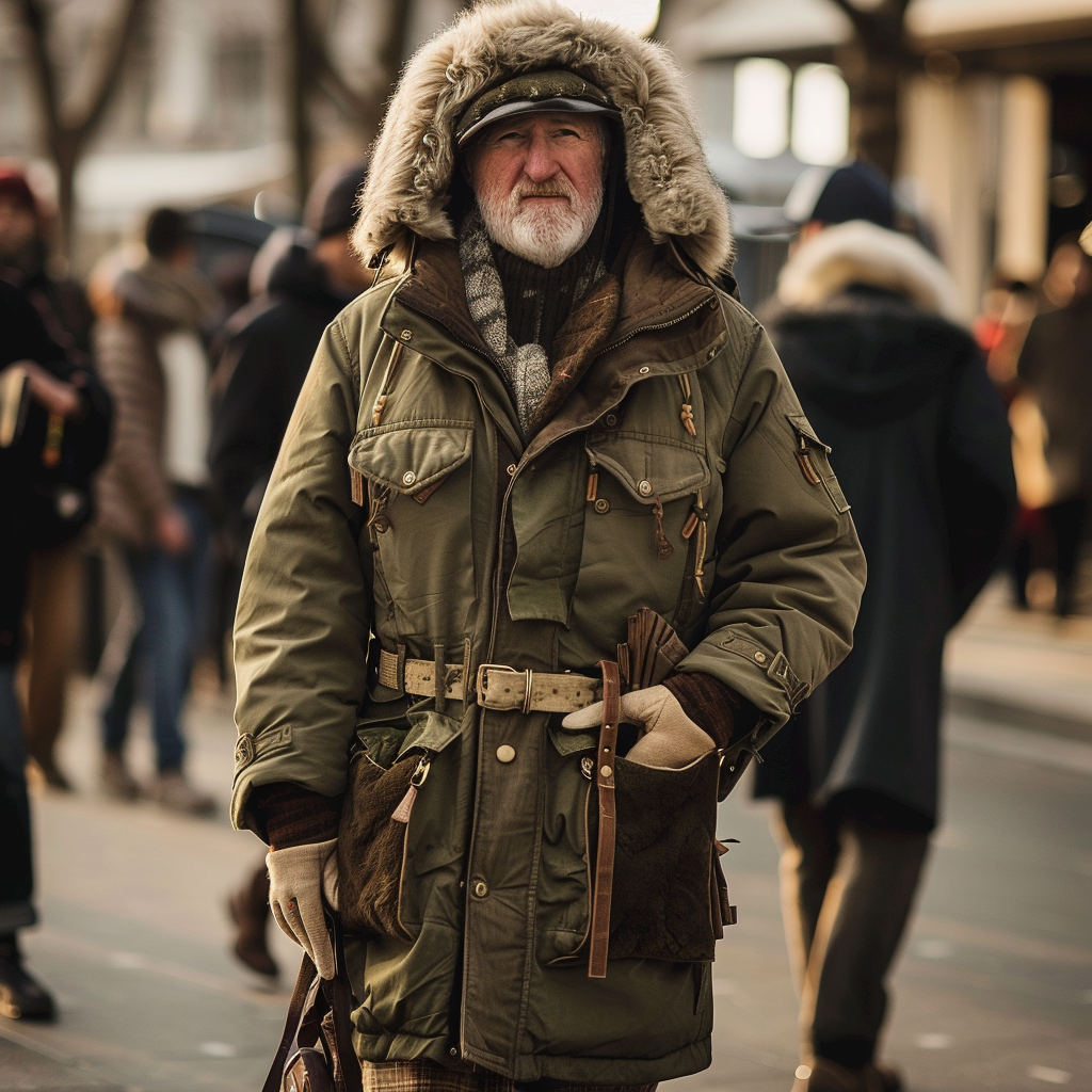 Windproof waterproof Parka jackets Parker coat