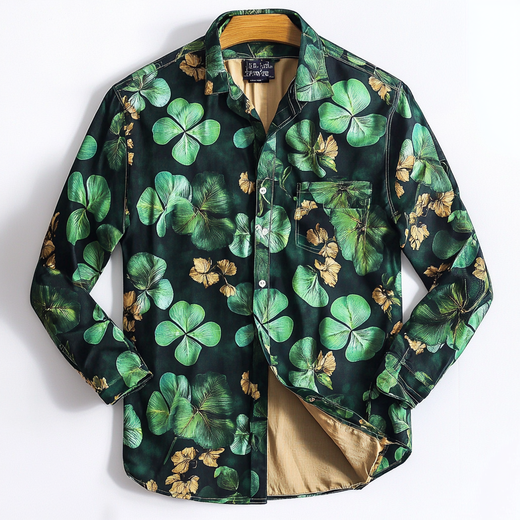 St. Patrick's Day Printed Shirt
