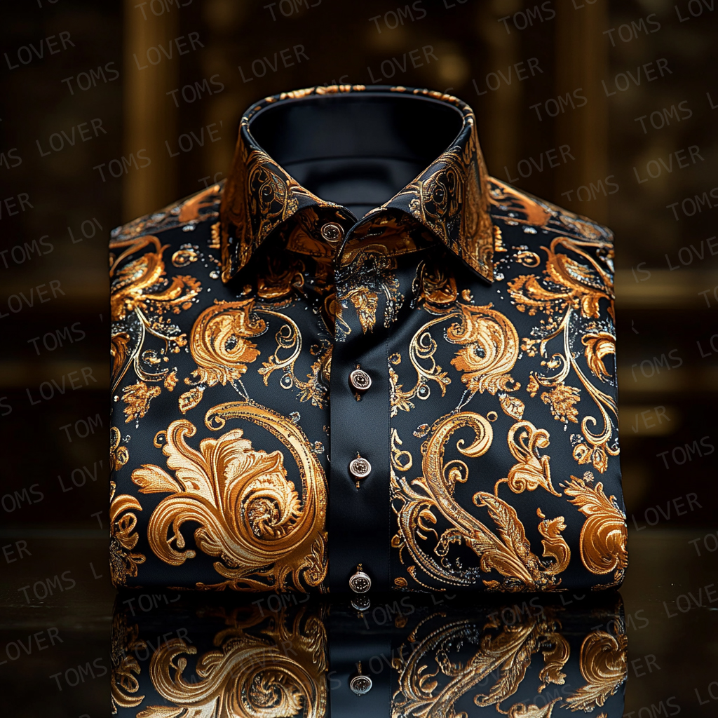 Luxury Court-Inspired Shirt for the Modern Gentleman
