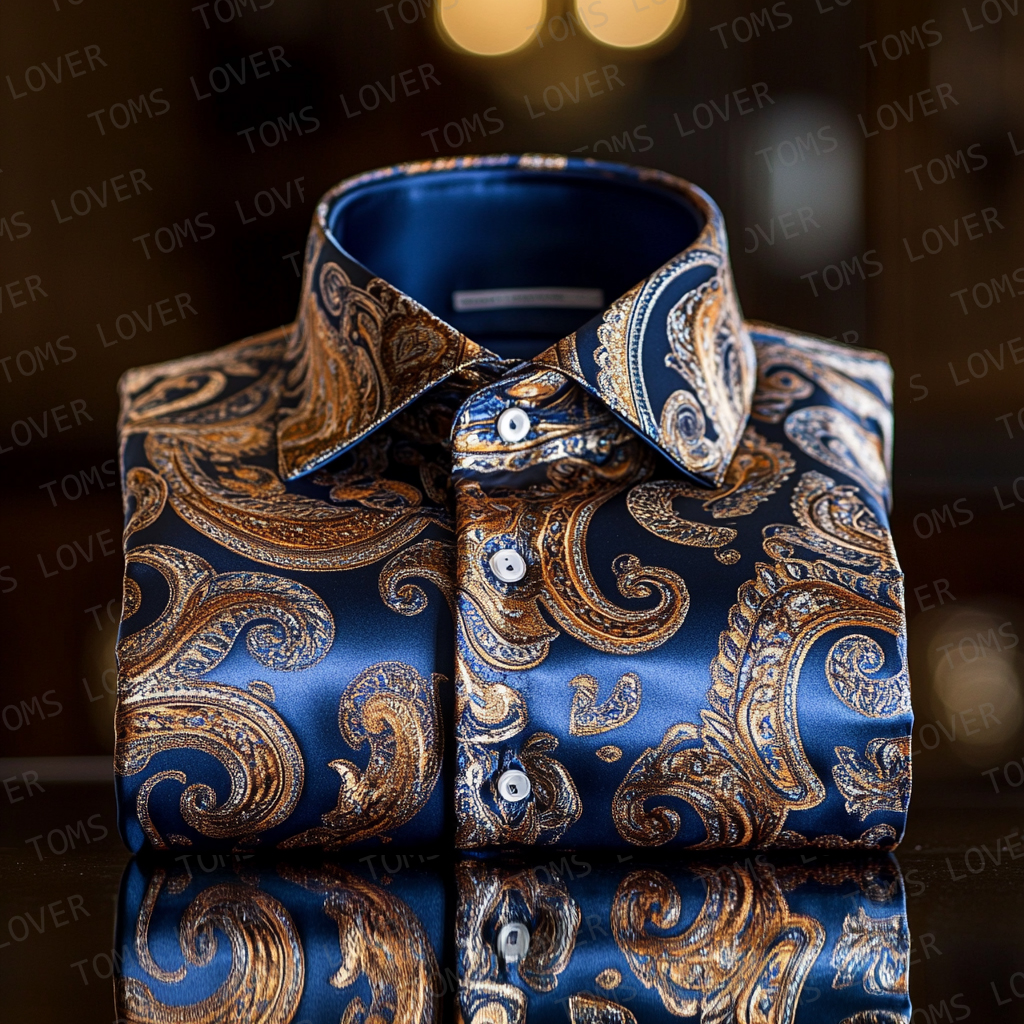 Luxury Court-Inspired Shirt for the Modern Gentleman