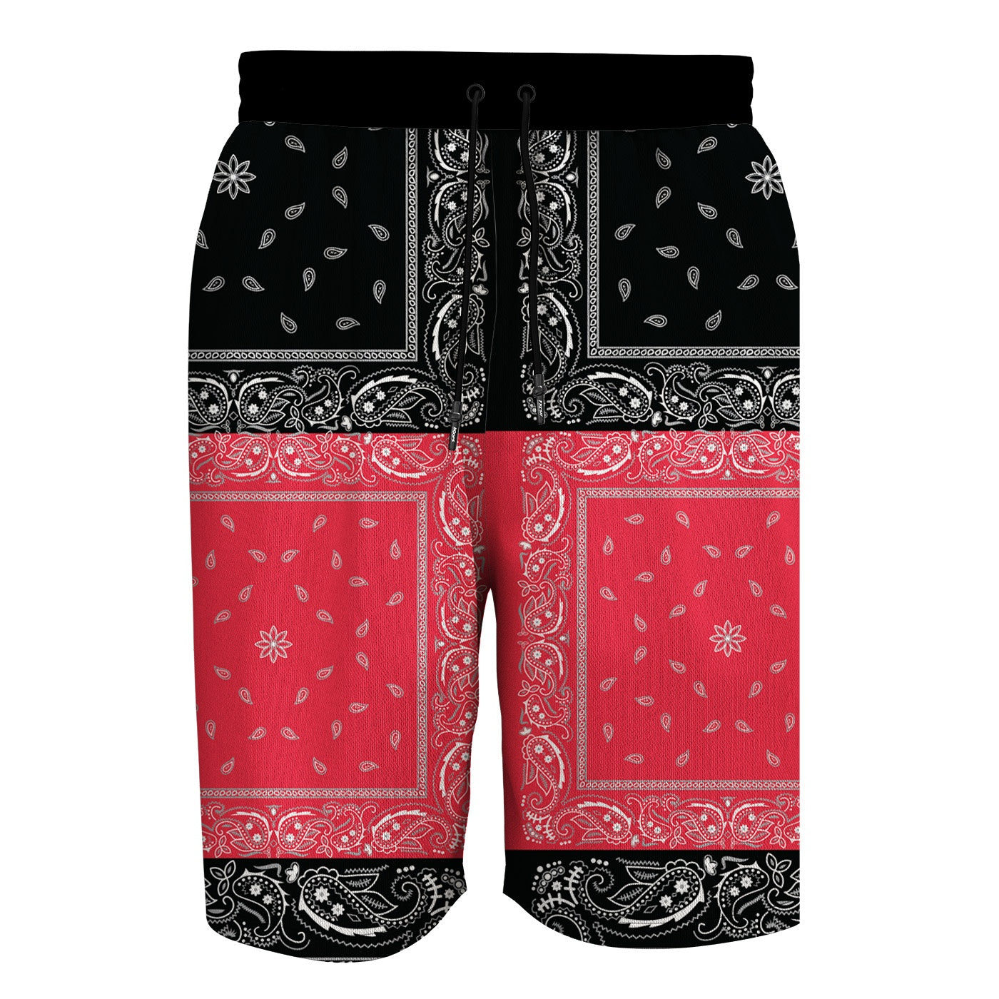 Paisley Hawaiian Shorts