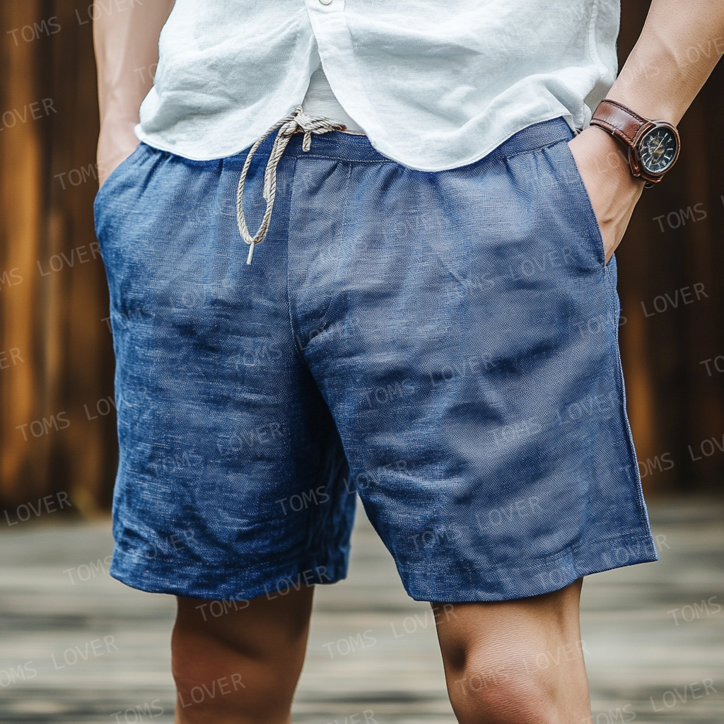Men's Linen Shorts