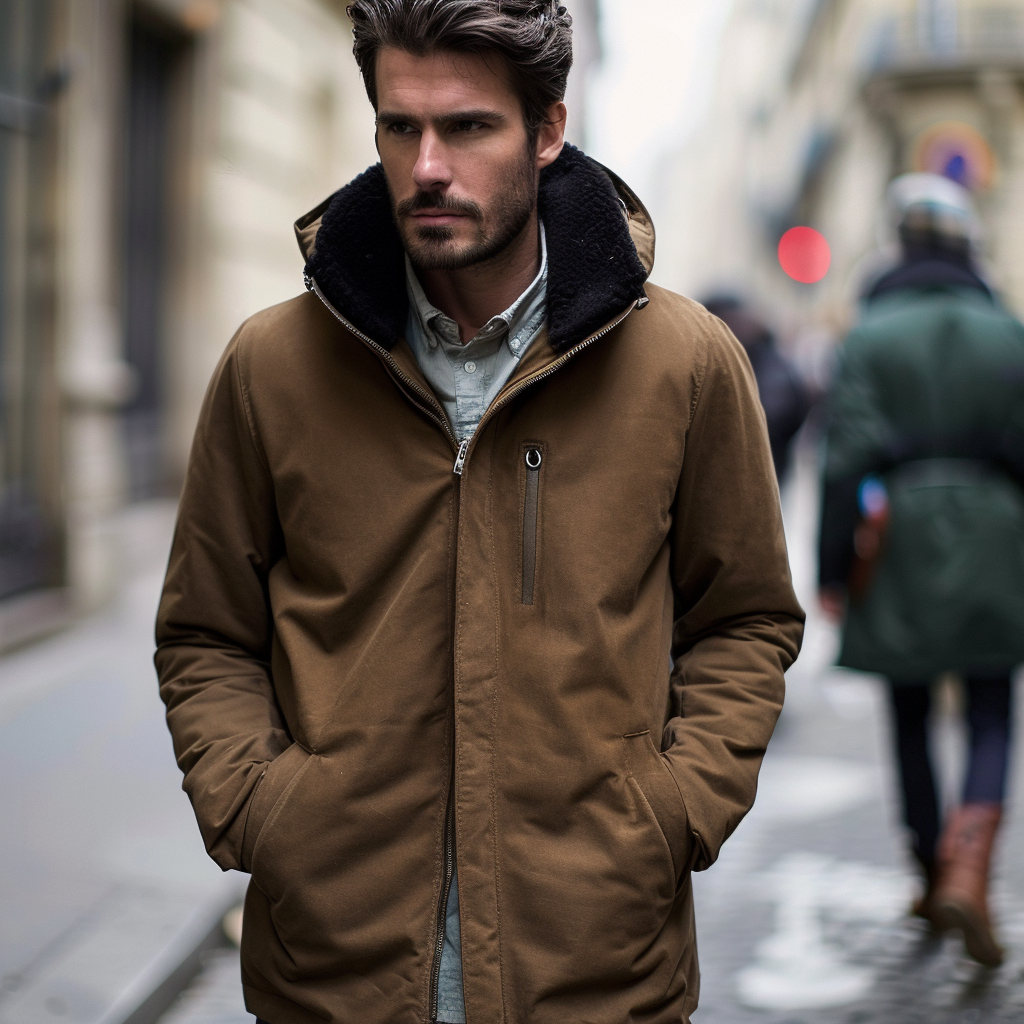 Windproof waterproof Parka jackets Parker coat