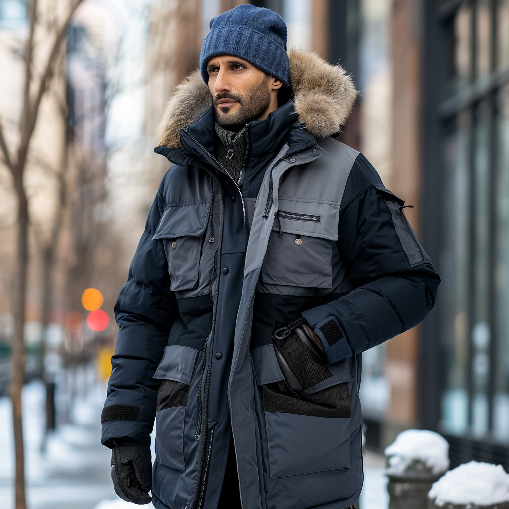 Windproof waterproof Parka jackets Parker coat