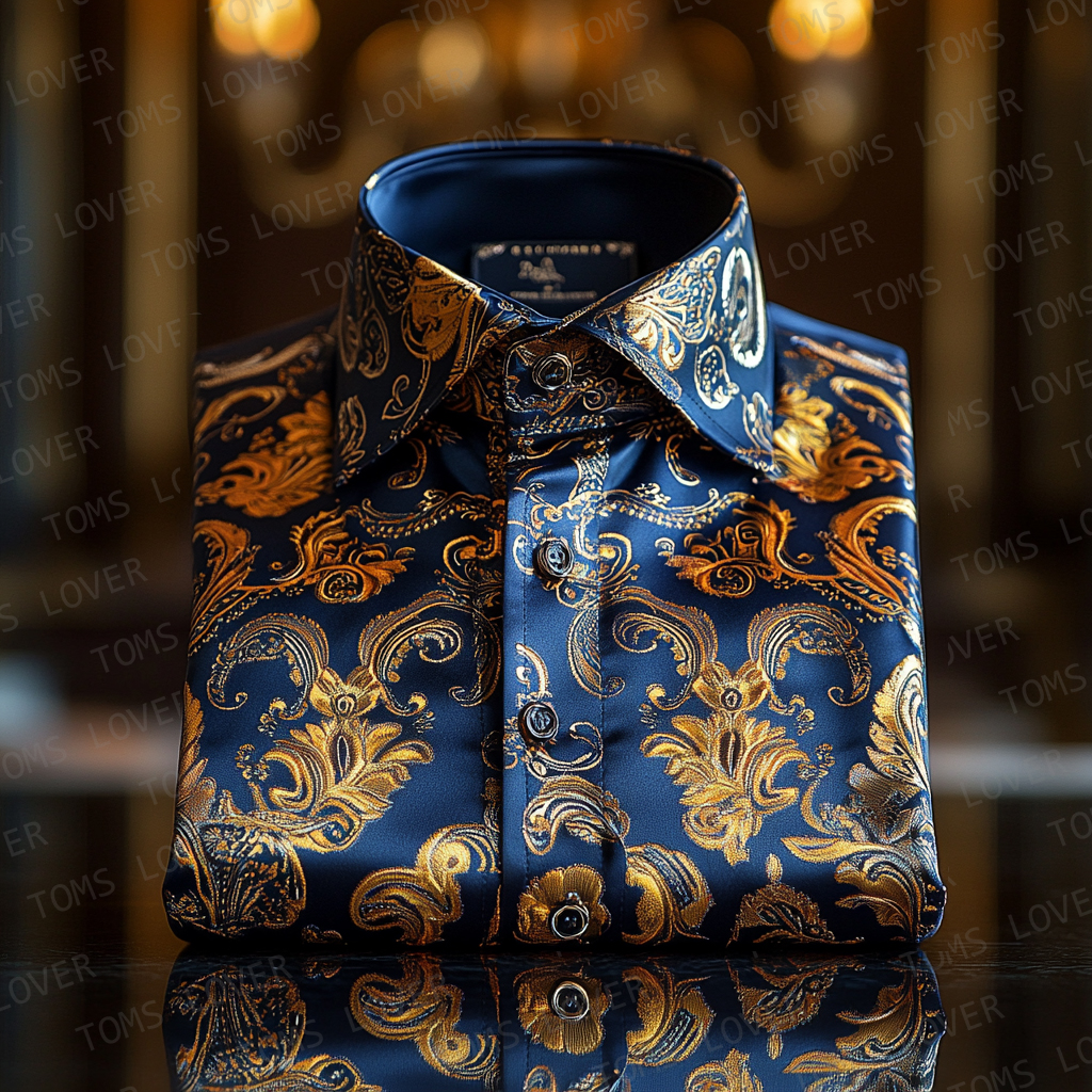 Luxury Court-Inspired Shirt for the Modern Gentleman
