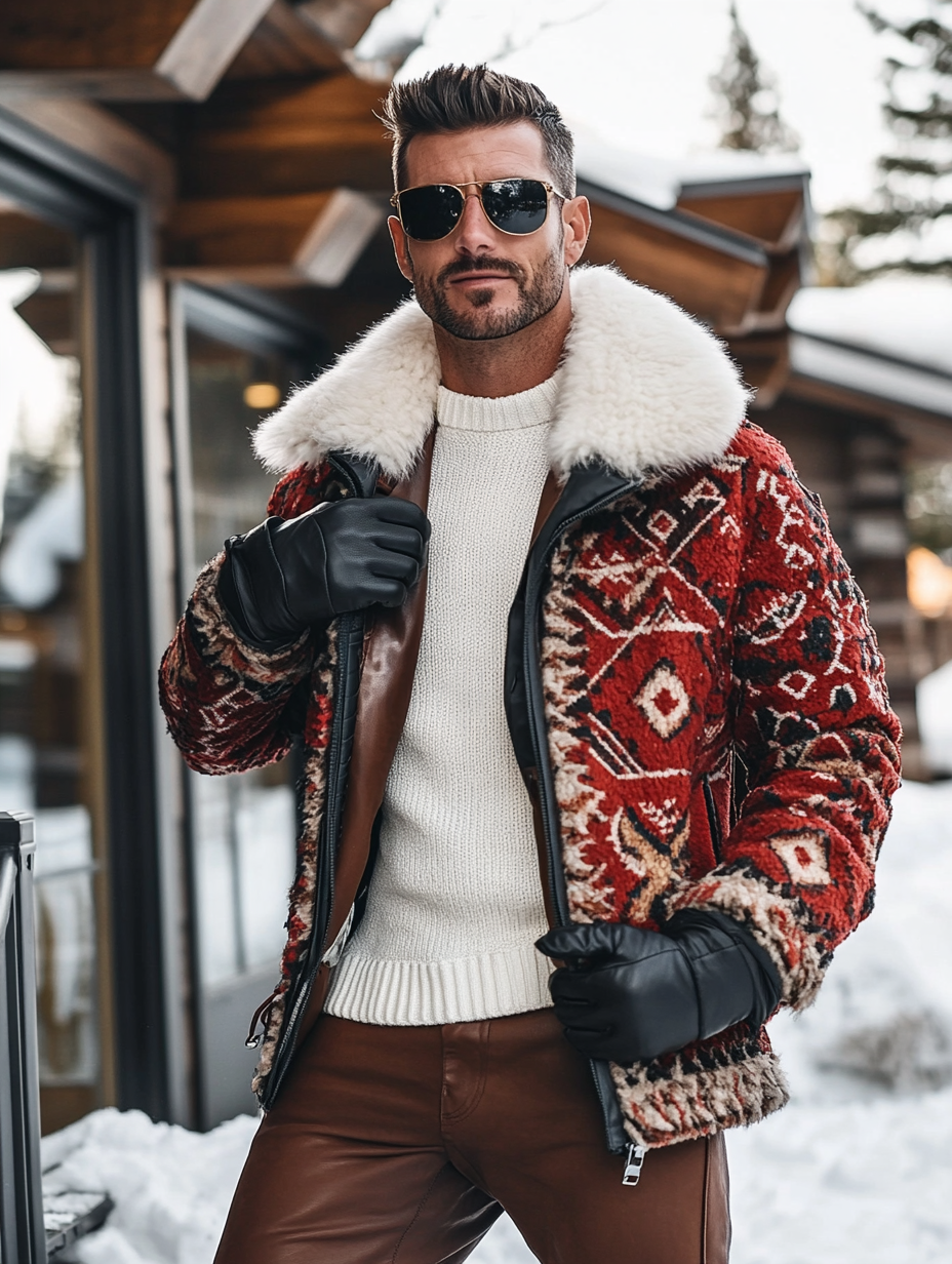 Warm fleece jackets warm coats Flight jacket