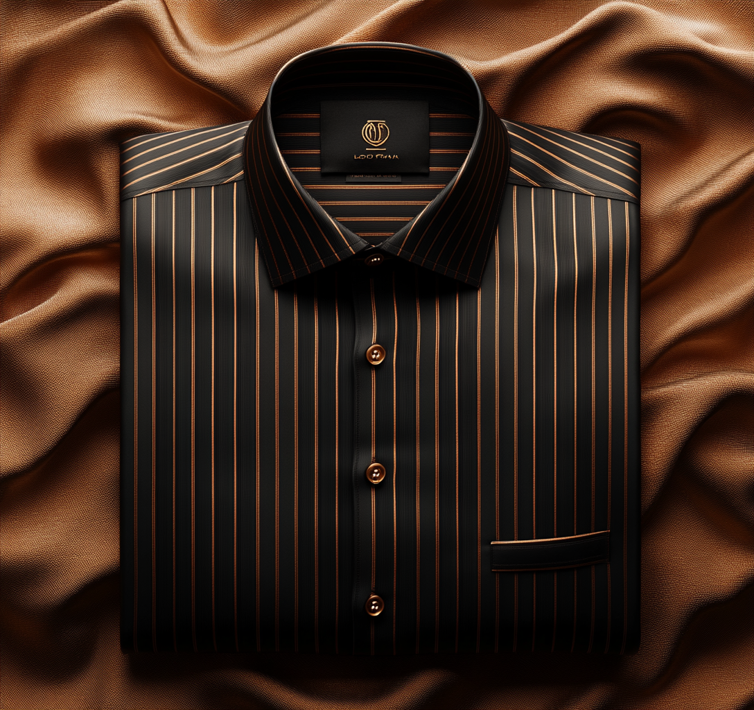 TomsloverLuxe casual striped print men's shirt