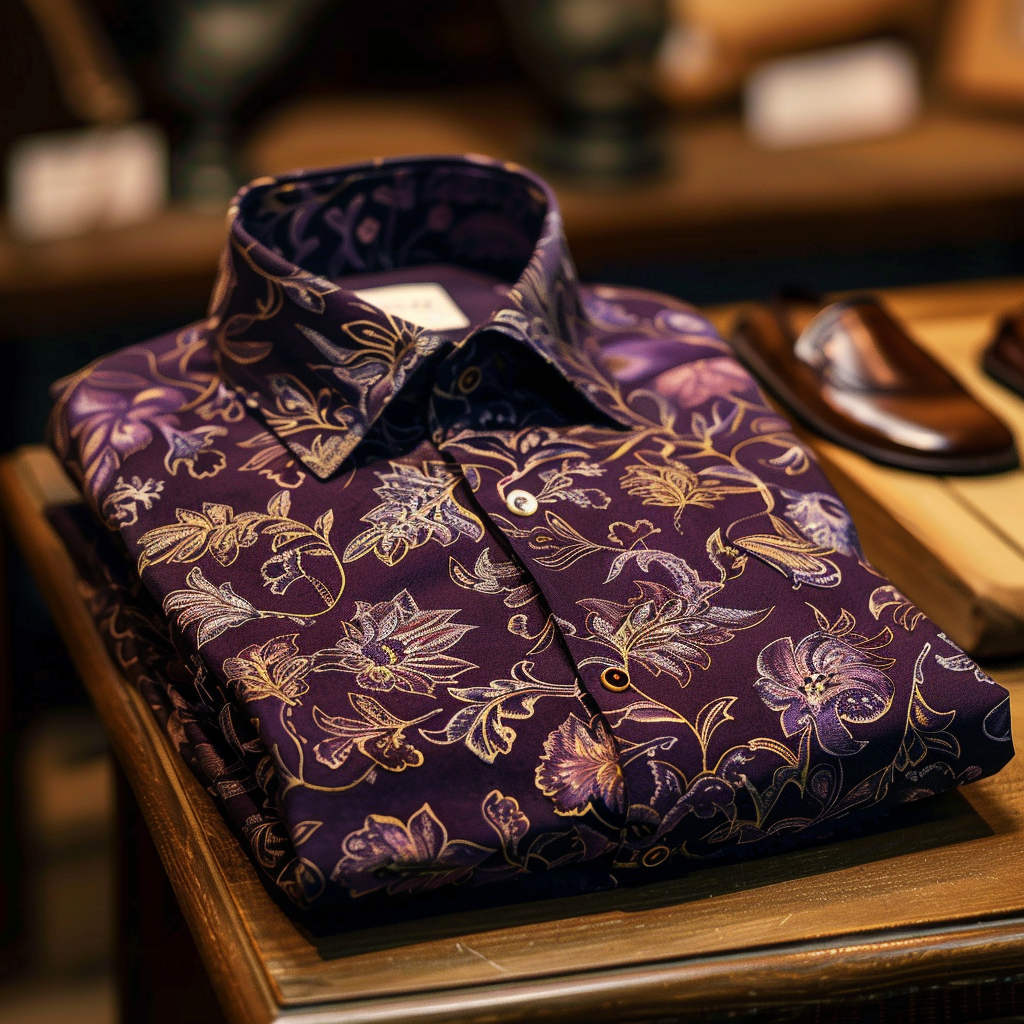 TomsloverEffortless chic men's printed shirt 