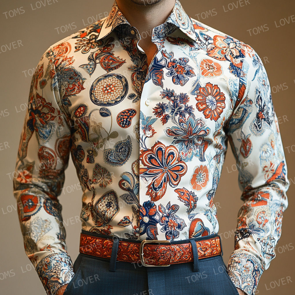 Mens Outdoor Casual Long Sleeve shirt