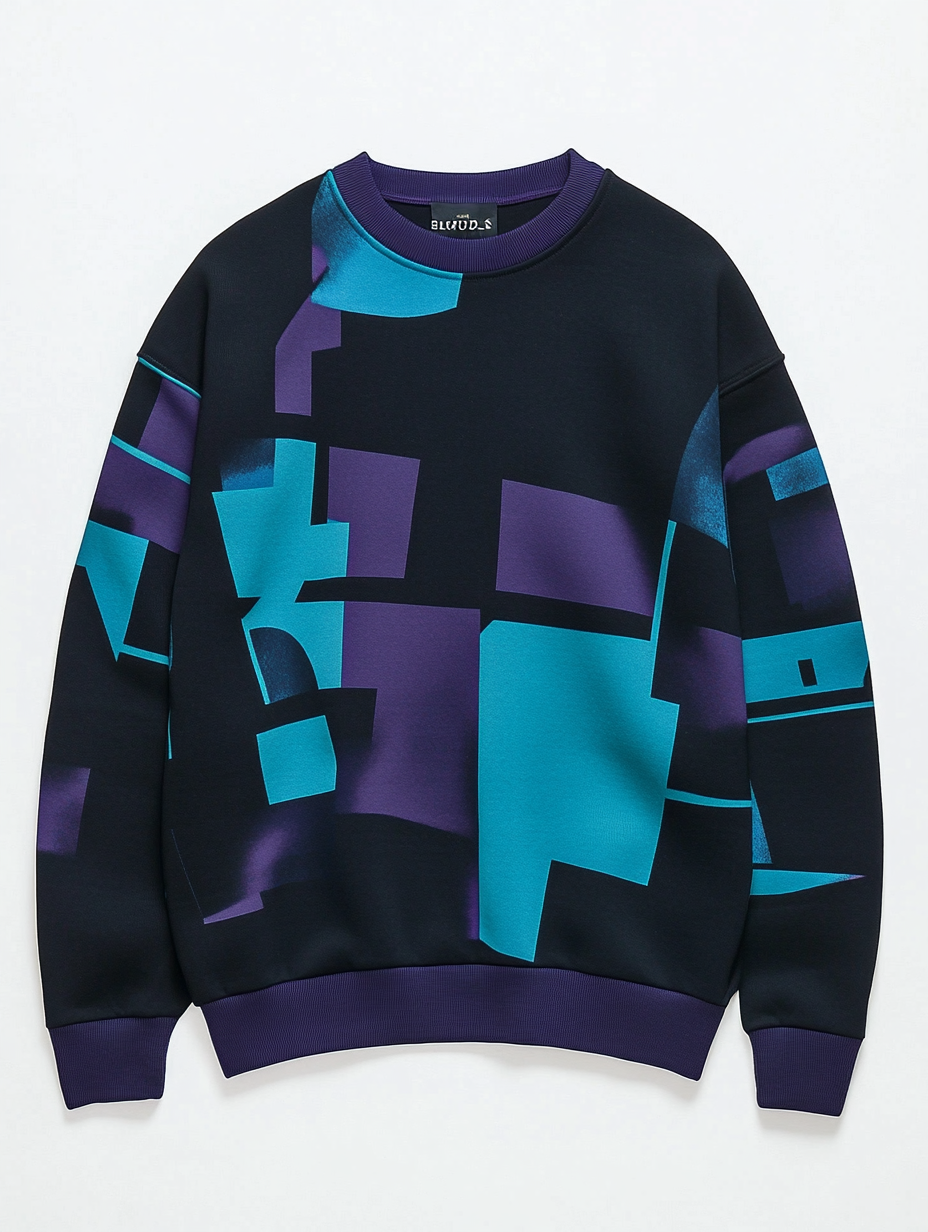 Men's business round neck pullover sweater