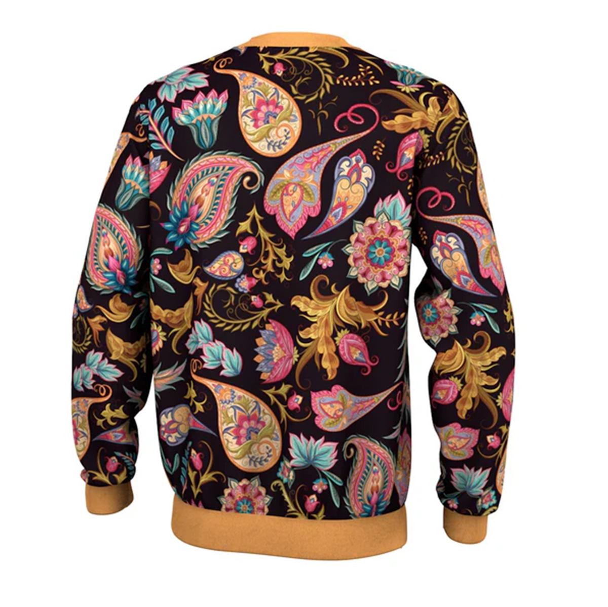 Print Sweatshirt Round Neck Pullover Men