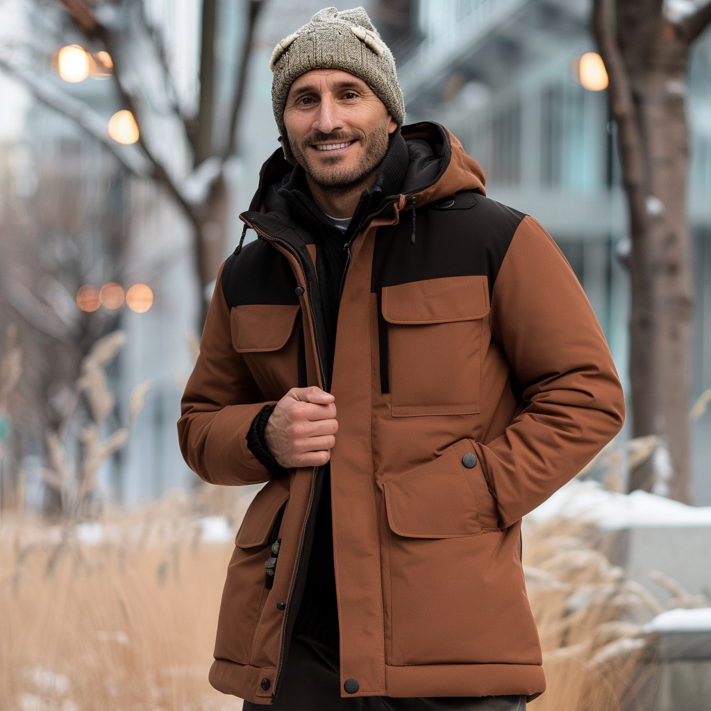 Windproof waterproof Parka jackets Parker coat