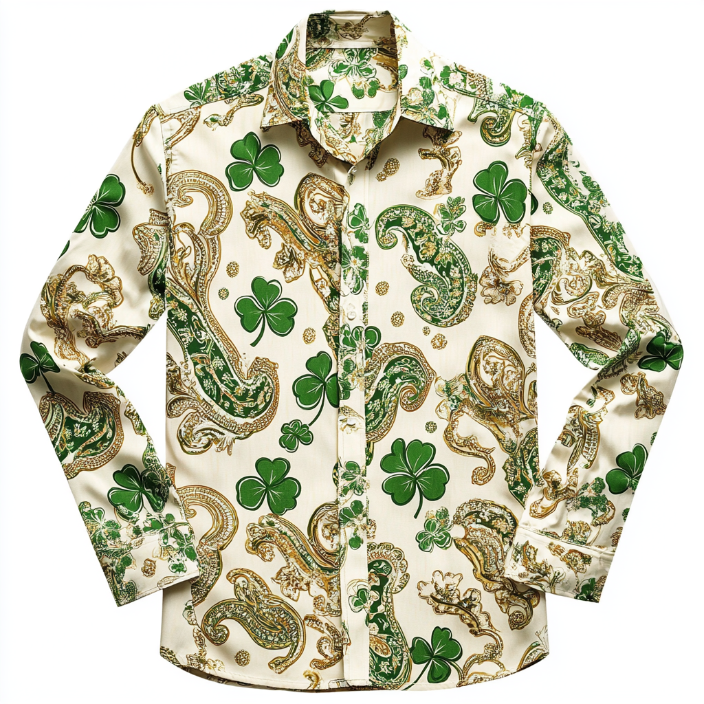 St. Patrick's Day Printed Shirt