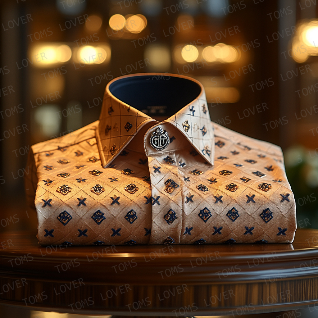 Luxury Court-Inspired Shirt for the Modern Gentleman