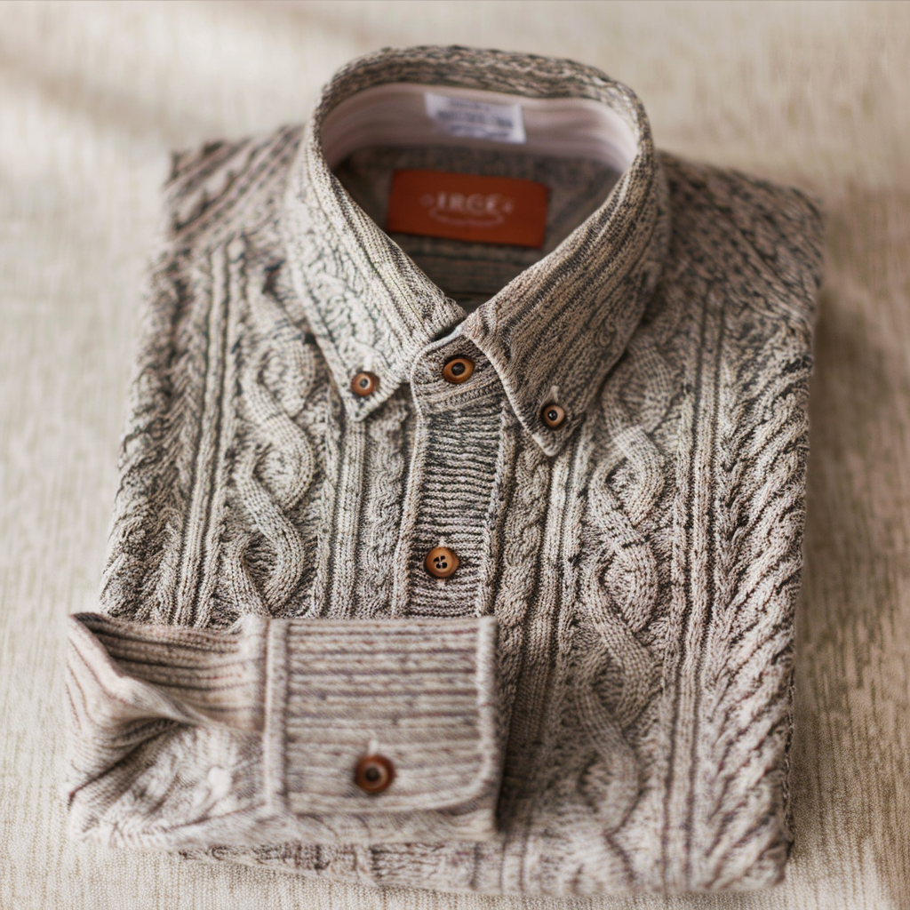 Exquisite Prints Men's Business Casual Printed Shirt