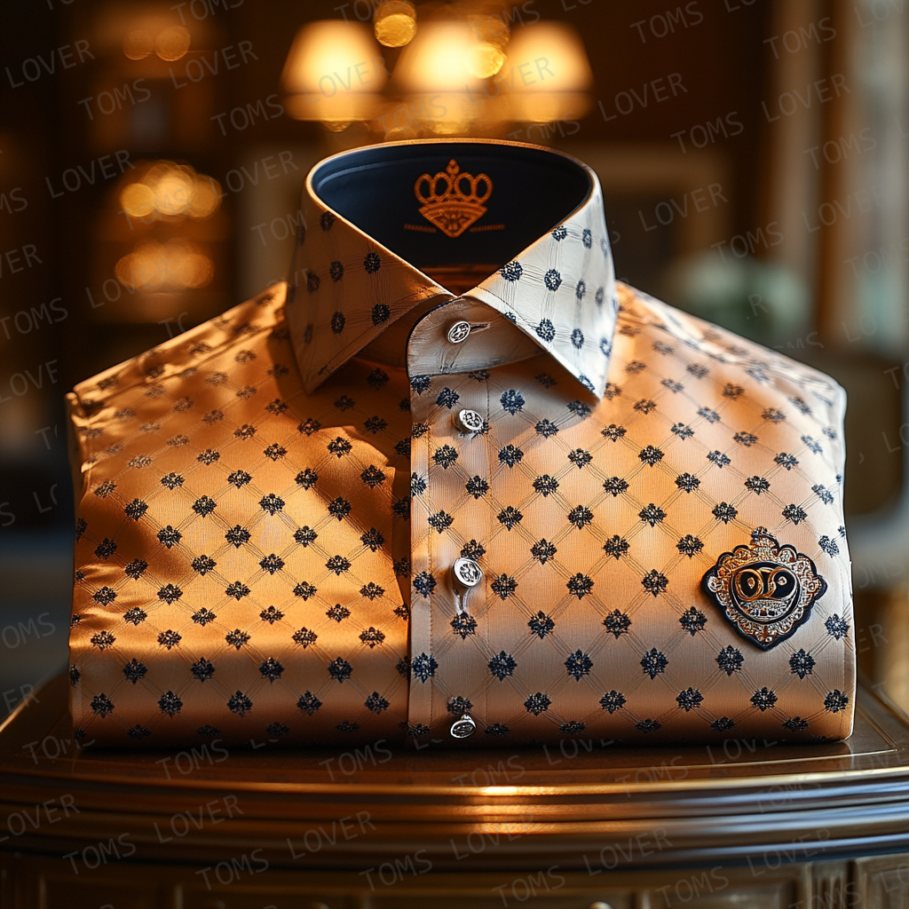 Luxury Court-Inspired Shirt for the Modern Gentleman