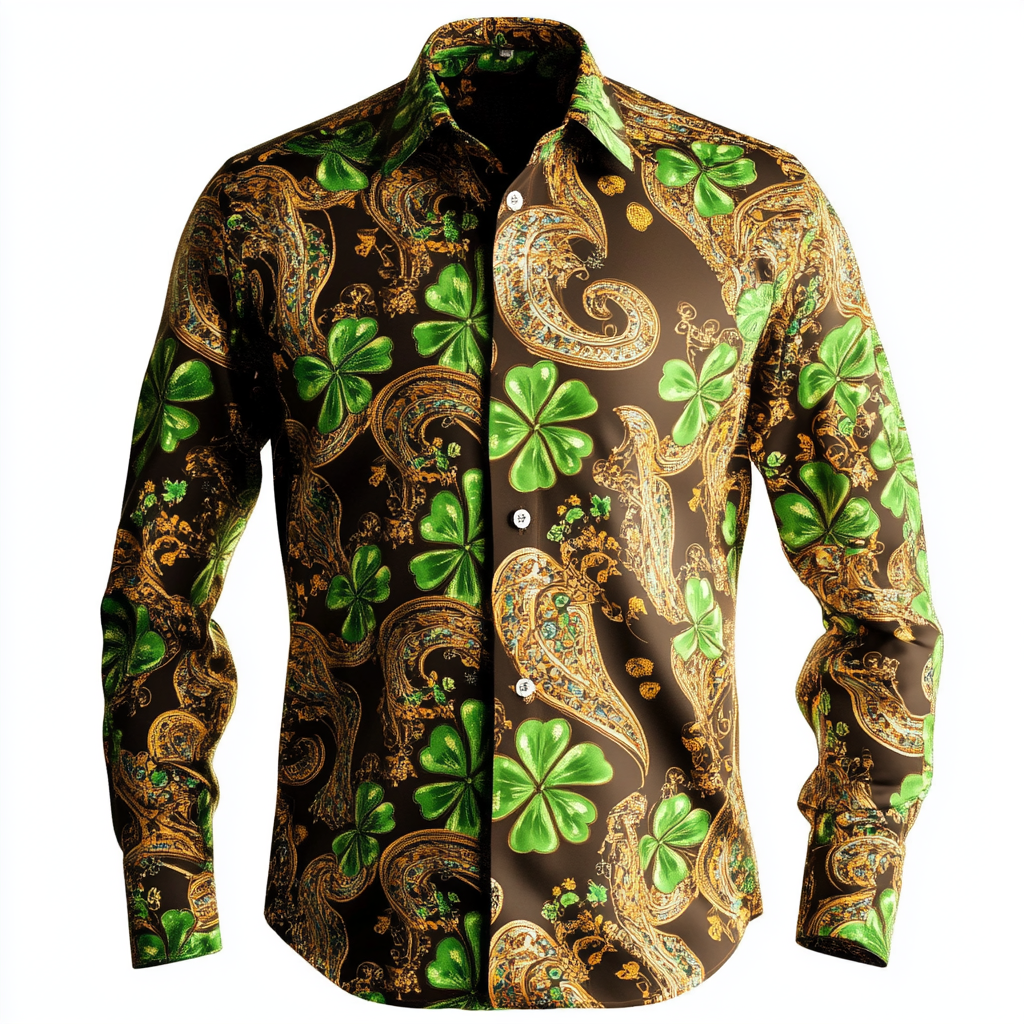 St. Patrick's Day Printed Shirt