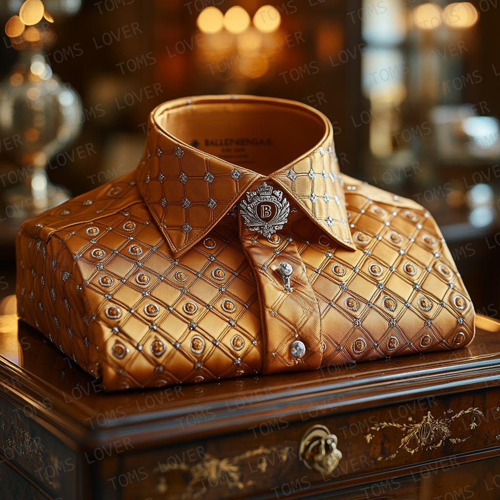 Luxury Court-Inspired Shirt for the Modern Gentleman