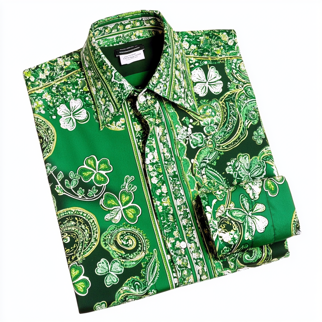 St. Patrick's Day Printed Shirt