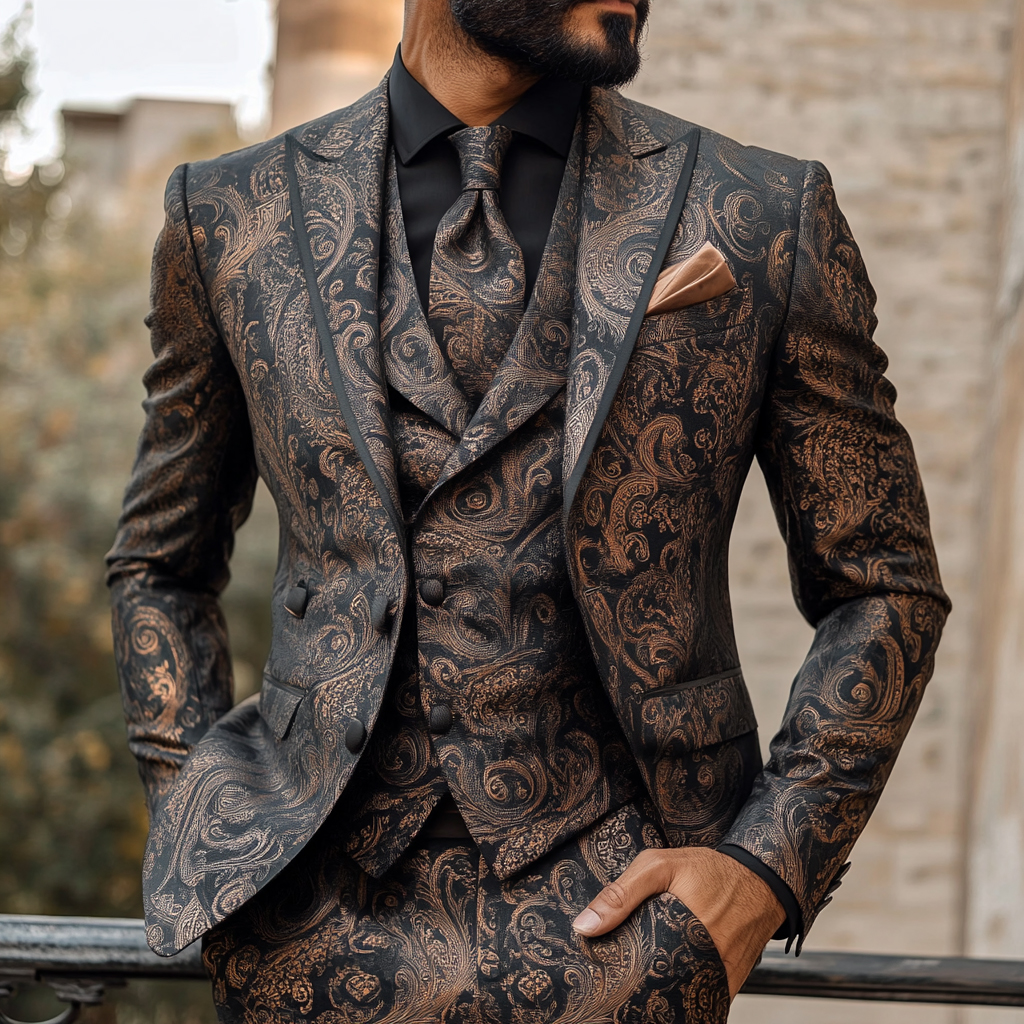 TomsloverMen's Casual Blazer Jacket Blazer Regular Fit  Single Breasted One-button 