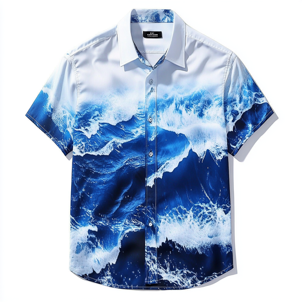 Cotton Casual Resort Hawaiian Shirt