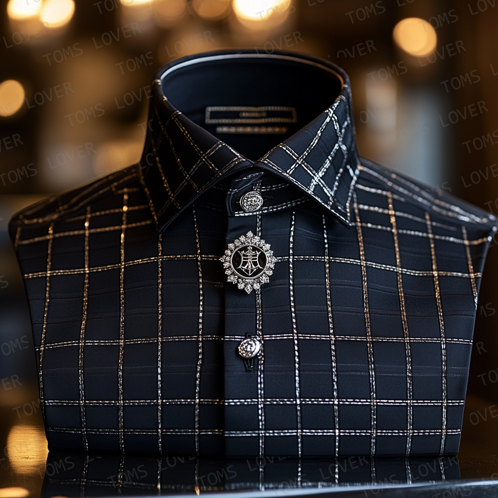 Luxury Court-Inspired Shirt for the Modern Gentleman