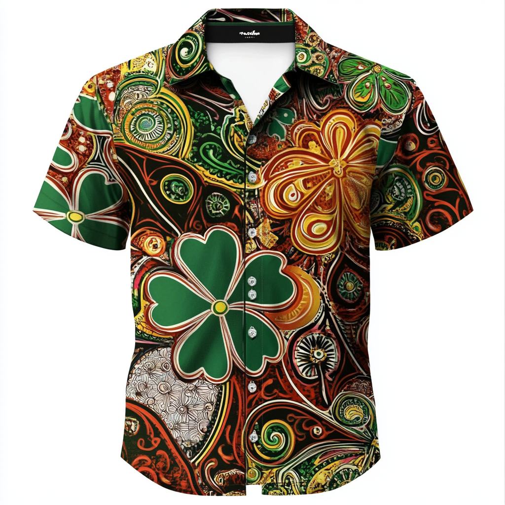St. Patrick's Day Printed Shirt