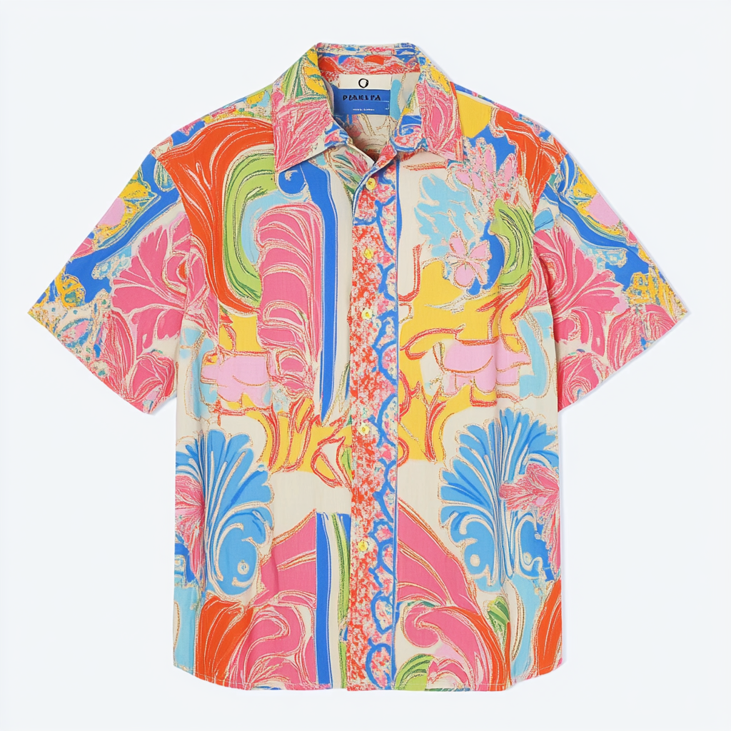Cotton Casual Resort Hawaiian Shirt