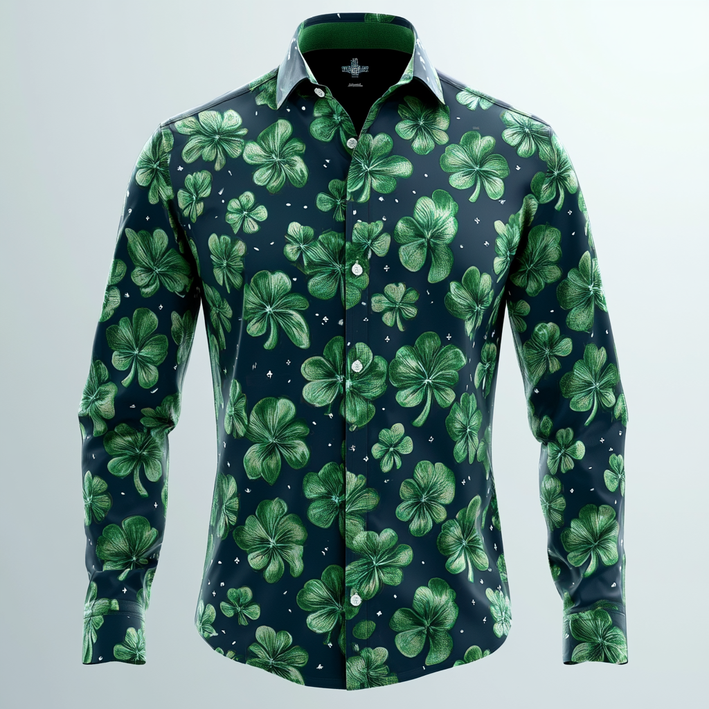 St. Patrick's Day Printed Shirt