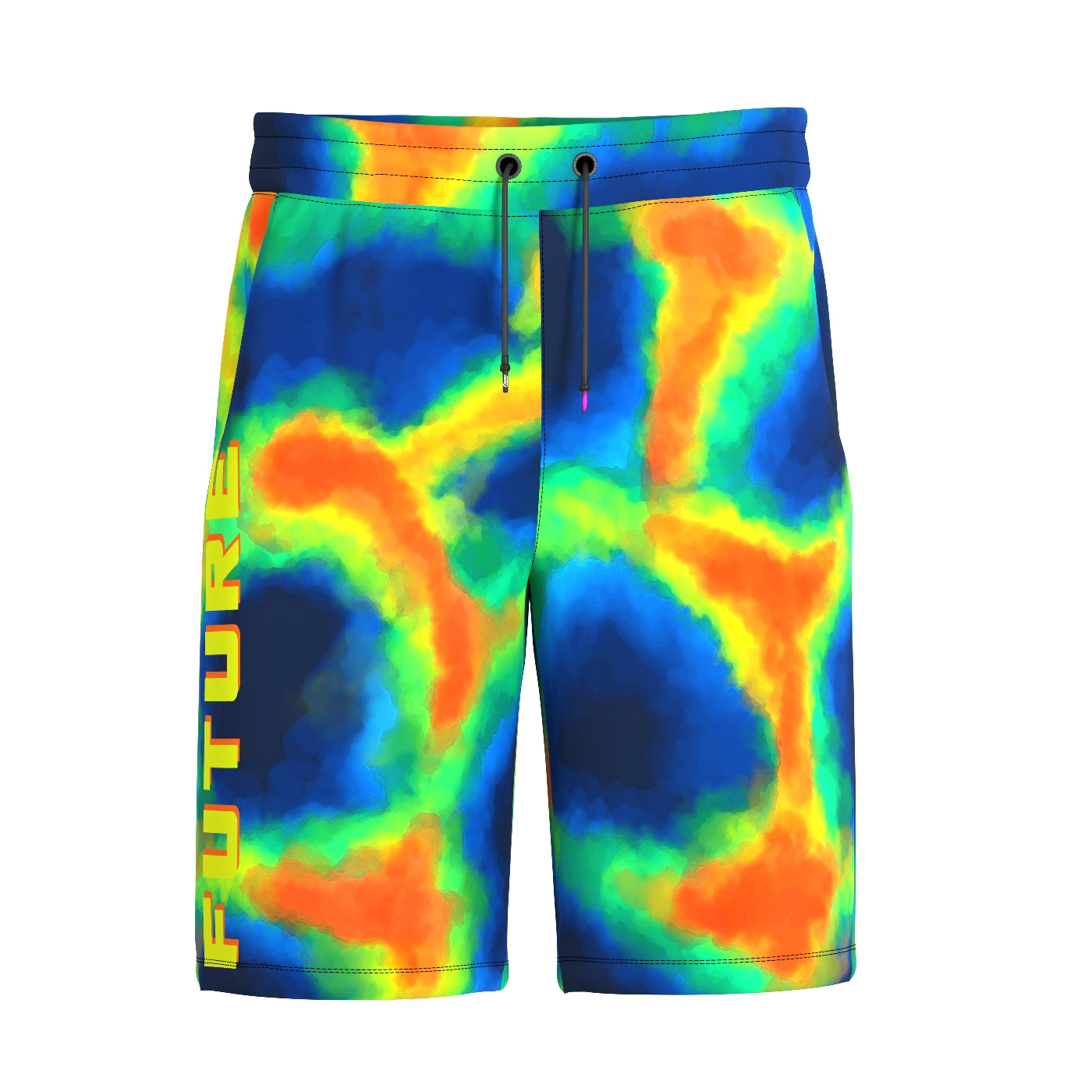 Abstract art graffiti Hawaiian Shorts