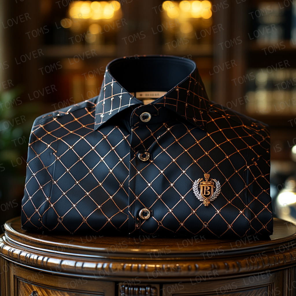 Luxury Court-Inspired Shirt for the Modern Gentleman