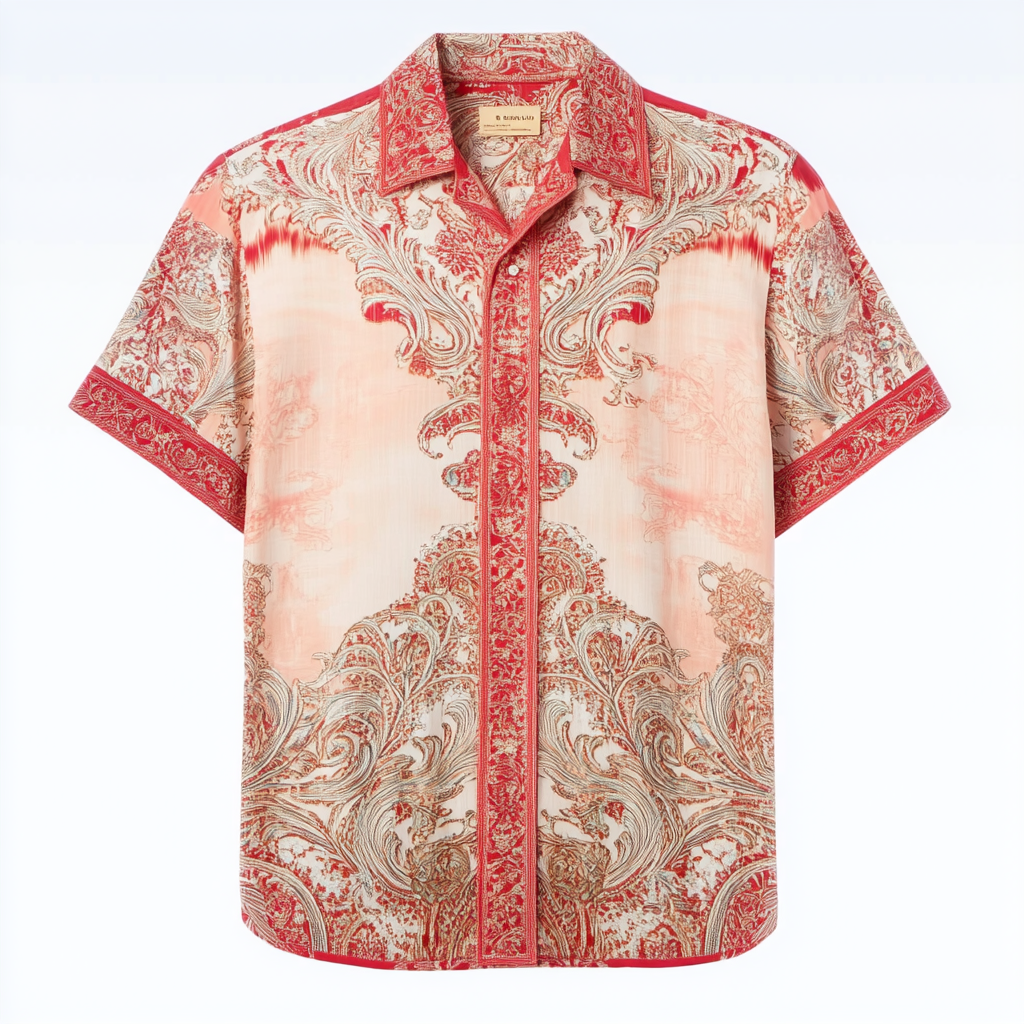 Cotton Casual Resort Hawaiian Shirt