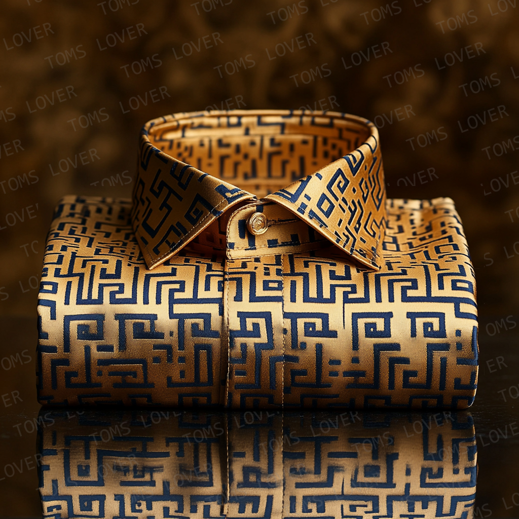 Luxury Court-Inspired Shirt for the Modern Gentleman