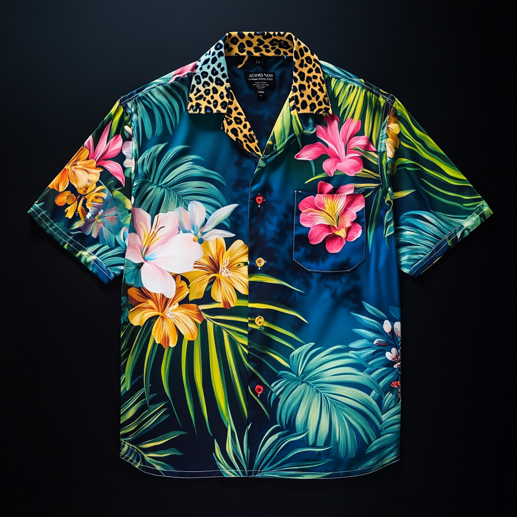 Cotton Casual Resort Hawaiian Shirt