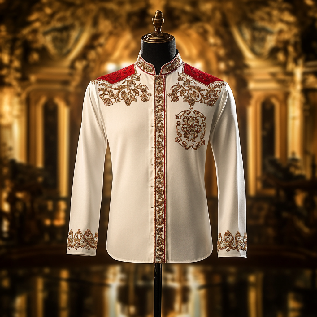 Men's Exceptional Quality Luxury Fabrics Shirt