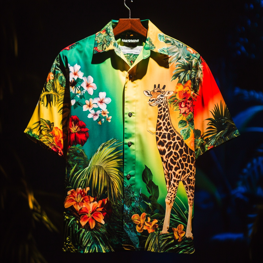 Cotton Casual Resort Hawaiian Shirt