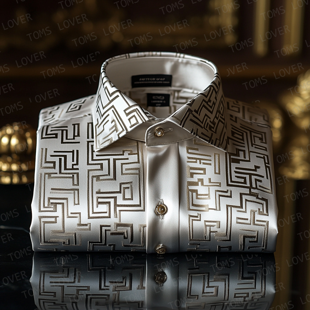 Luxury Court-Inspired Shirt for the Modern Gentleman