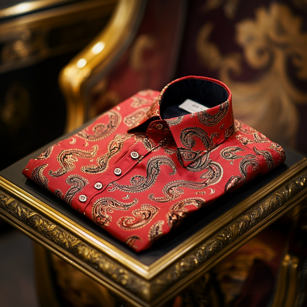 Christmas special design printed long sleeved shirt for men