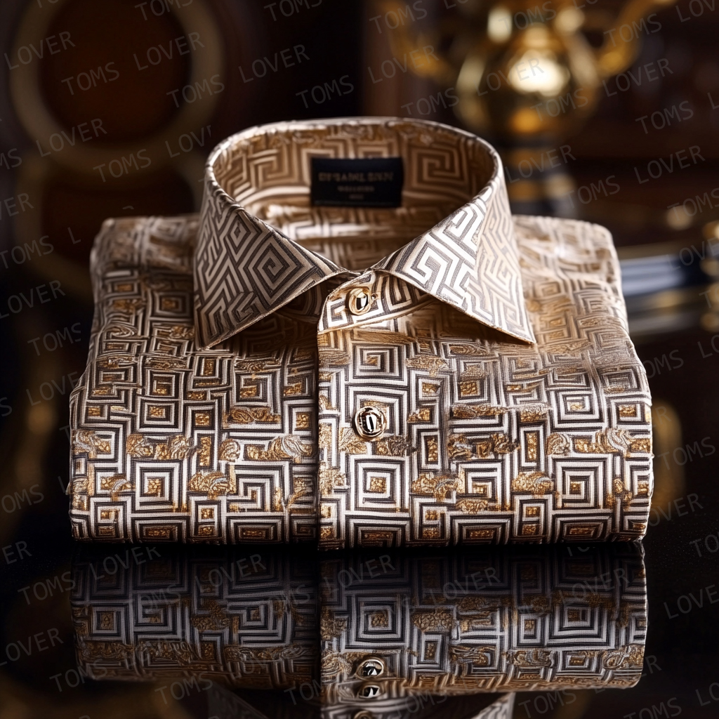 Luxury Court-Inspired Shirt for the Modern Gentleman
