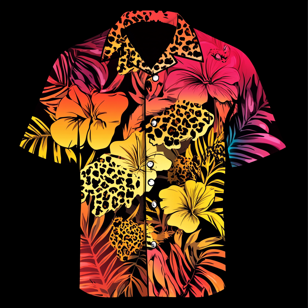 Cotton Casual Resort Hawaiian Shirt