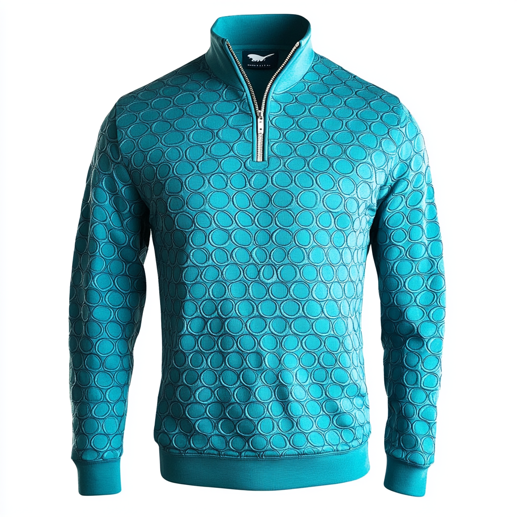 Men's casual half-zip Long sleeve sweatshirt sweater