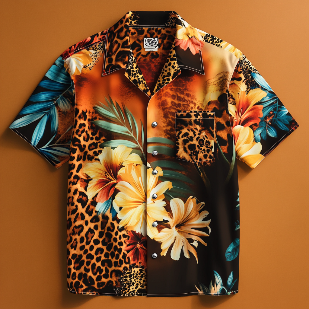 Cotton Casual Resort Hawaiian Shirt