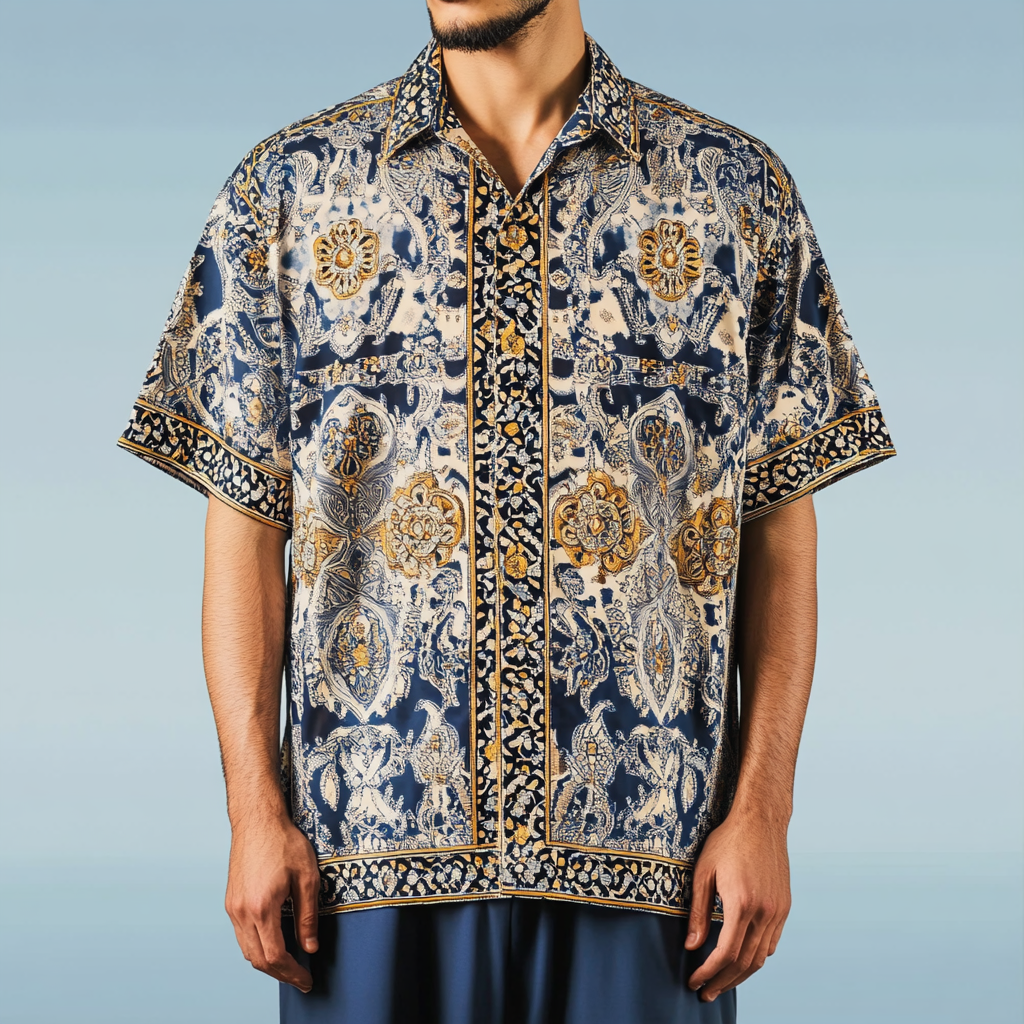 Cotton Casual Resort Hawaiian Shirt