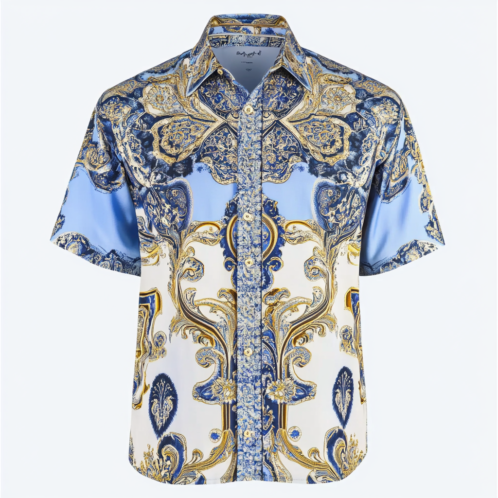 Cotton Casual Resort Hawaiian Shirt